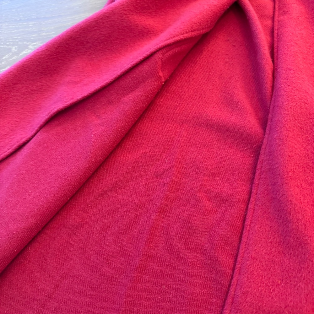 Leith - Single Button Belted Salmon Barbiecoro Oversized Jacket size small - Picture 10 of 13